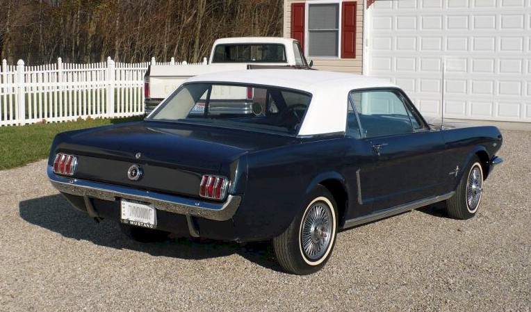 Caspian Blue 1964 Mustang