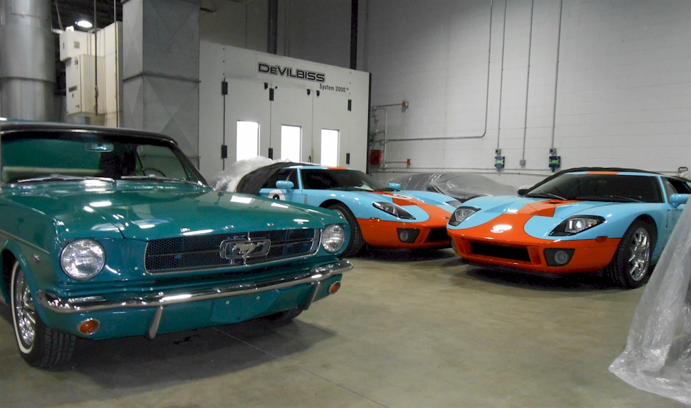 Blue 1964 Mustang Convrertible
