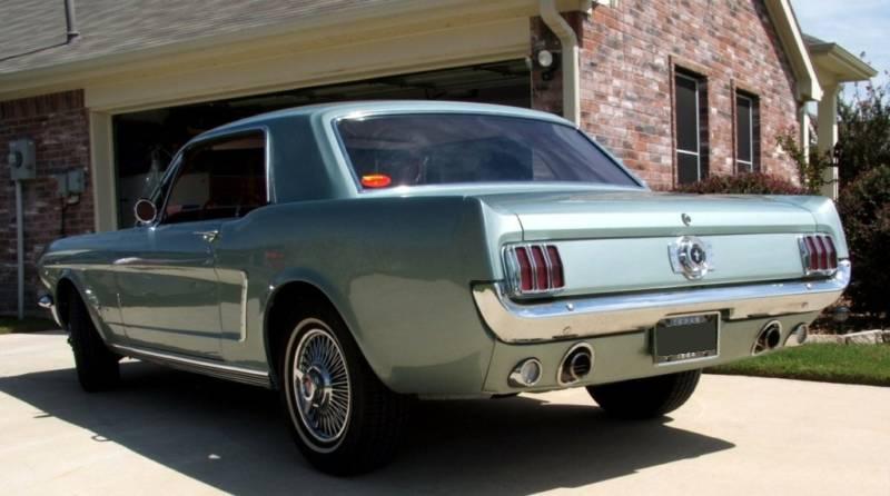 Silver Smoke Gray 1964 Mustang Hardtop