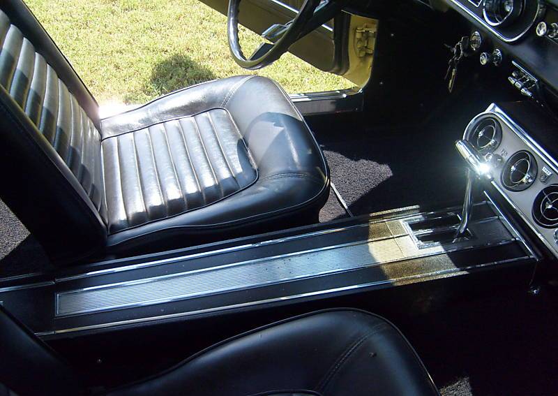 Air Conditioning Center Console 1964 Mustang Hardtop
