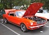 Poppy Red 1964 Mustang Hardtop