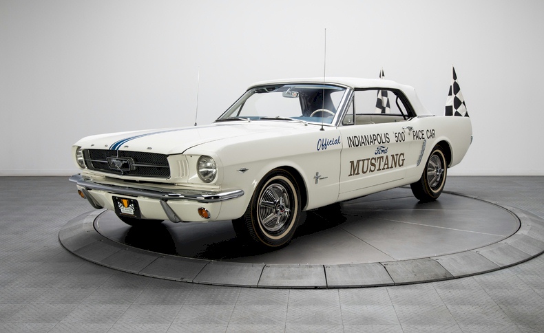 Actual 1964 Mustang Indianapolis Pace Car