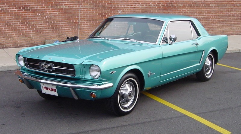 Dynasty Green 1965 Mustang