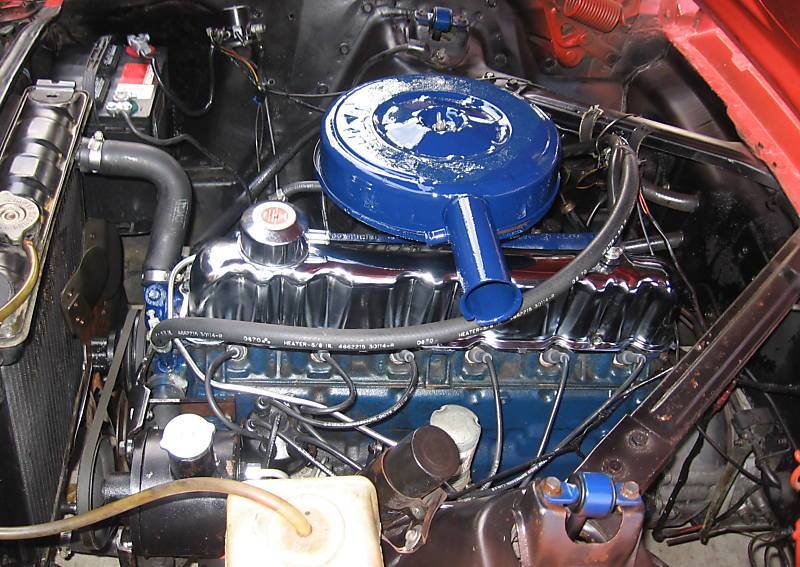 1965 Mustang R-code 200ci inline-6-cylinder Engine