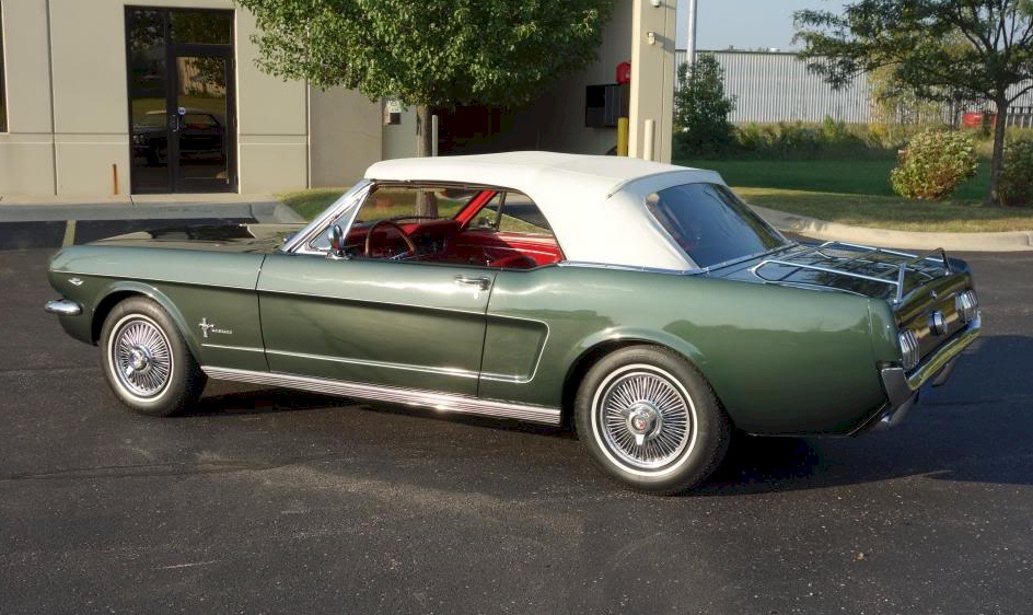 Ivy Green 1965 Ford Mustang Convertible Mustangattitude