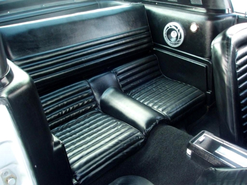 Black Interior 1965 Mustang Fastback
