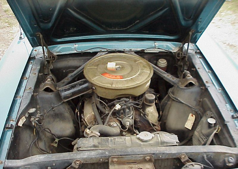 1965 Mustang C-code 289ci V8 Engine