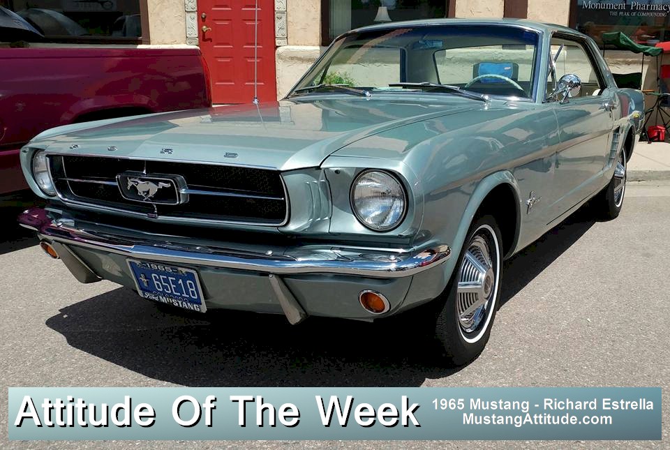 Silver Smoke Gray 1965 Mustang