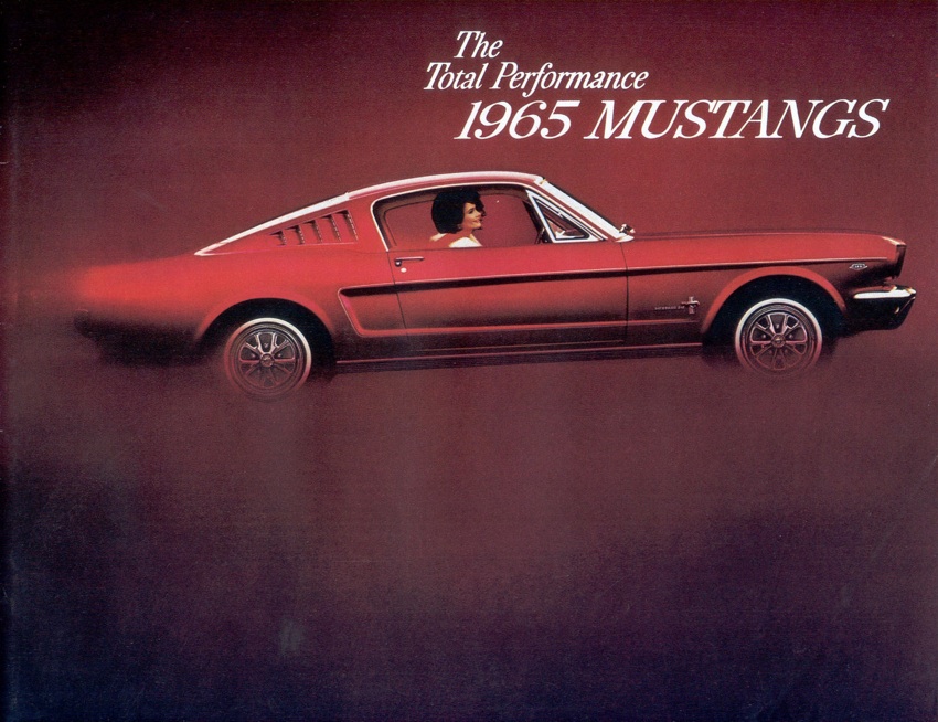 Cover: 1965 Ford Mustang Promotional Brochure