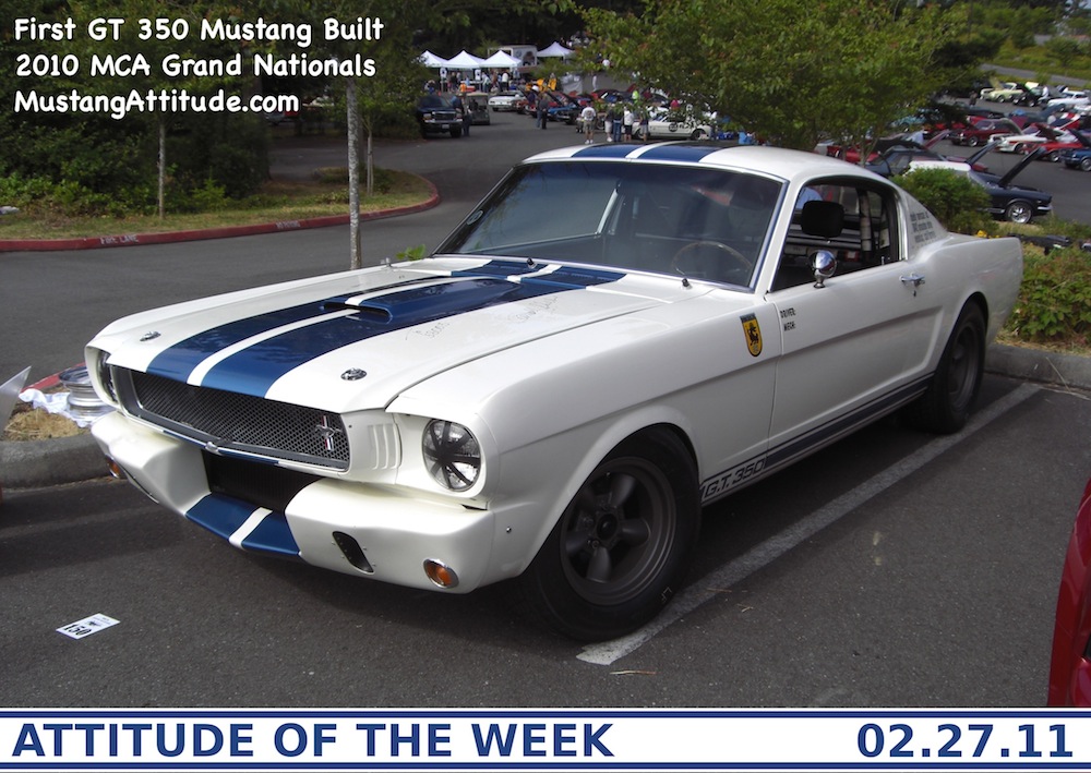 Wimbledon White 1965 Shelby Ford Mustang GT350