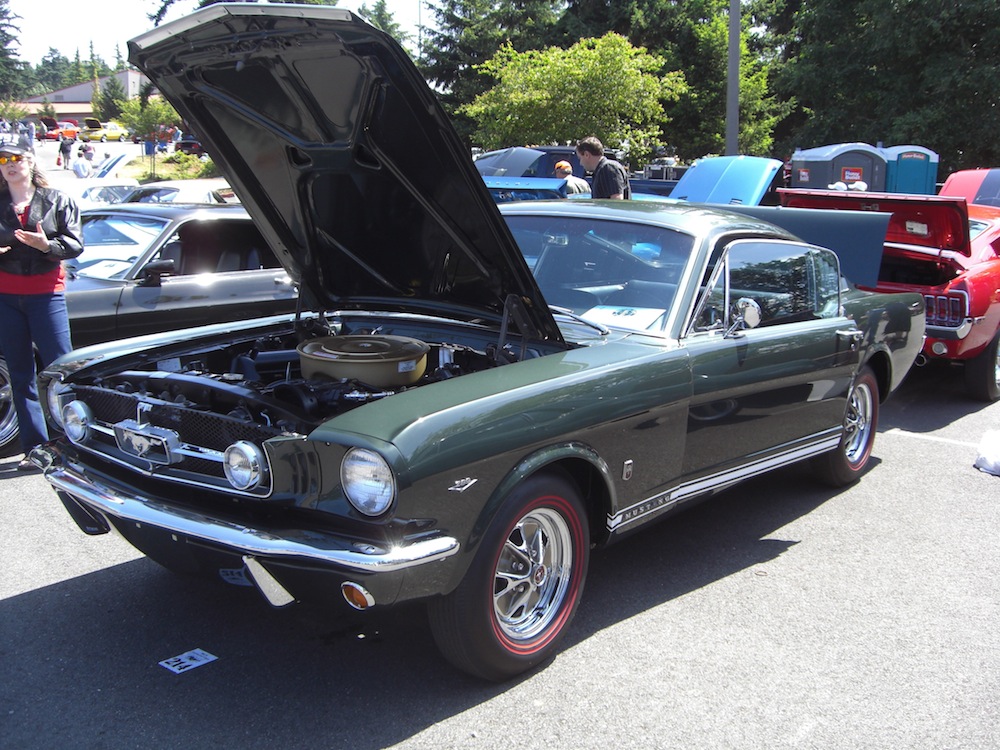Ivy Green 1965 Mustang GT Fastback