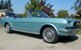 Tahoe Turquoise 1966 Mustang convertible