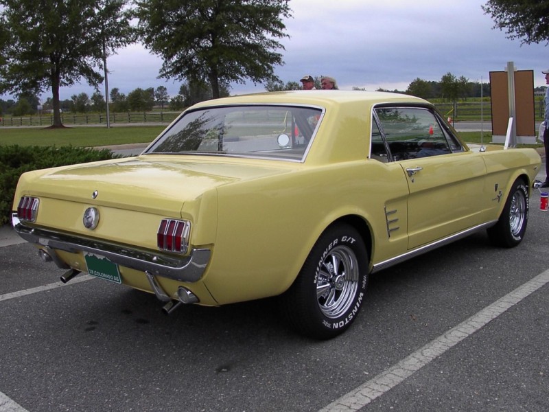 Aspen Gold 1966 Mustang High Country Special Hardtop