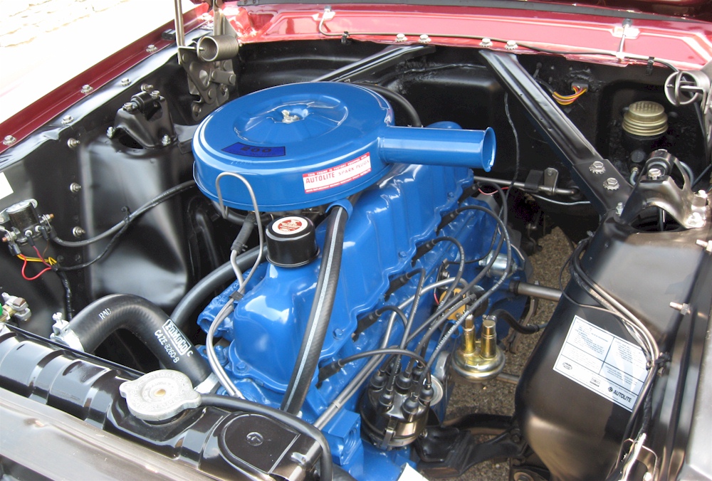 1966 Ford Mustang T-code 200ci 6-cylinder engine