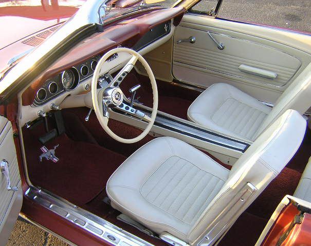 Interior 1966 Mustang Sprint 200 Convertible