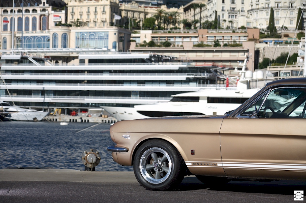 Antique Bronze 1966 Mustang GT
