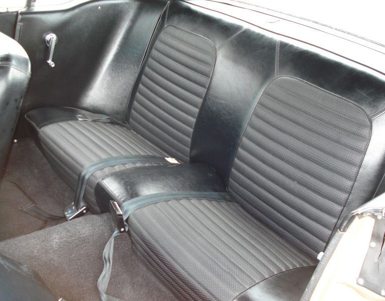 Rear Seat 1966 Mustang Hardtop
