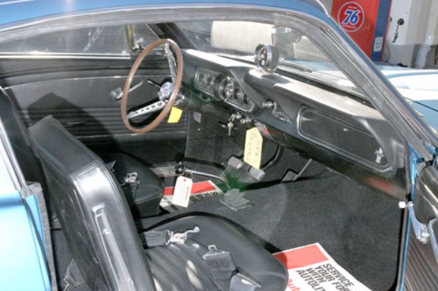 Black Interior 1966 Mustang Shelby GT350 Fastback