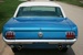 Rear view Sapphire Blue 1966 Mustang GT Hardtop