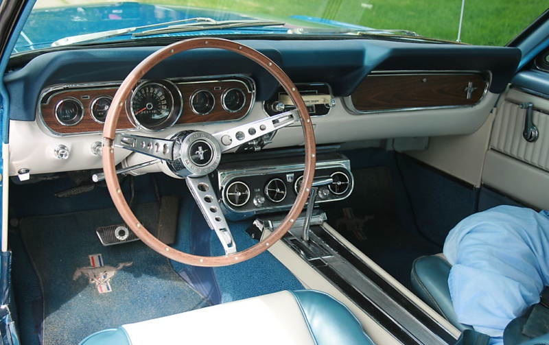 Dash Close-up 1966 Mustang GT Hardtop