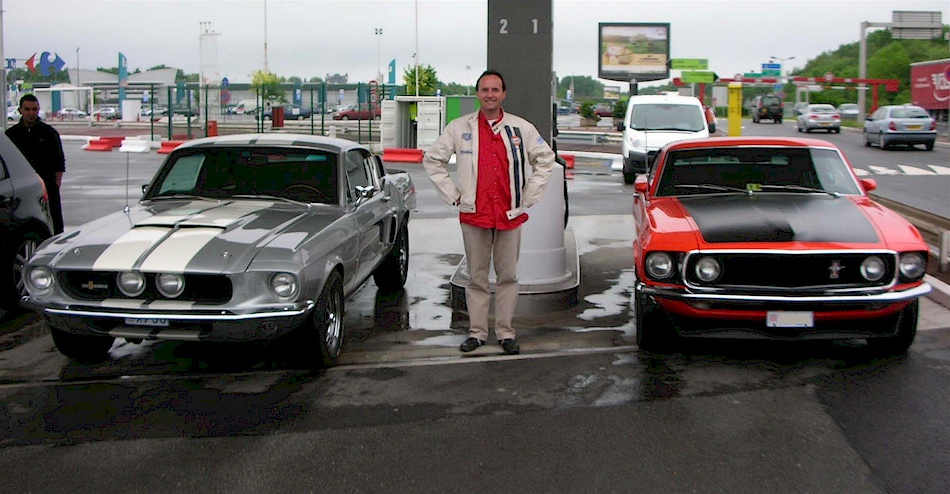 Emmanuel and his 67 Sheby and 69 Boss 302