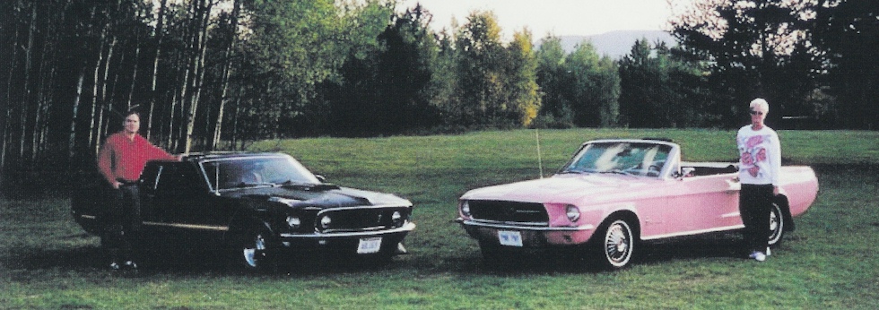 Mother and Son Mustangs