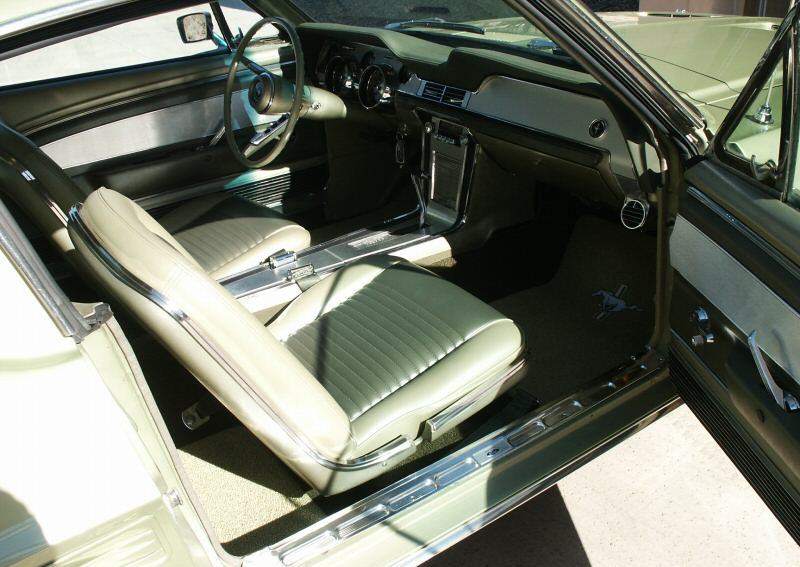 Interior 1967 Mustang Fastback
