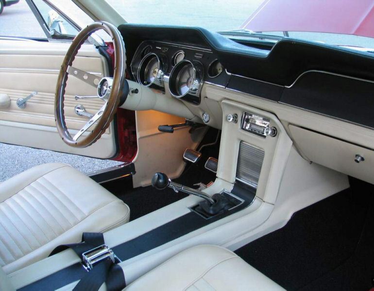Interior 1967 Mustang GT Fastback