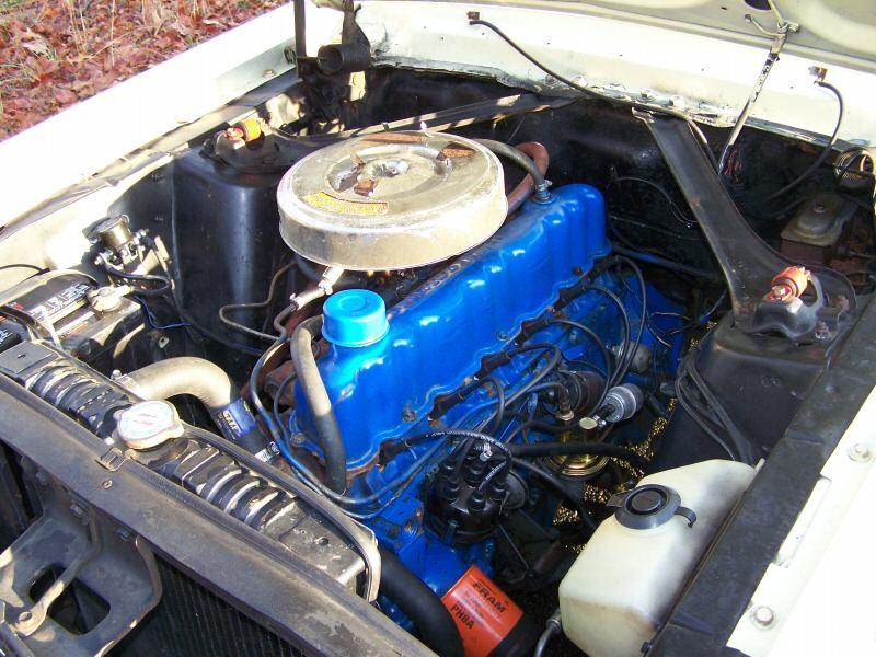 1967 Mustang T-coce Inline 6 Cylinder Engine