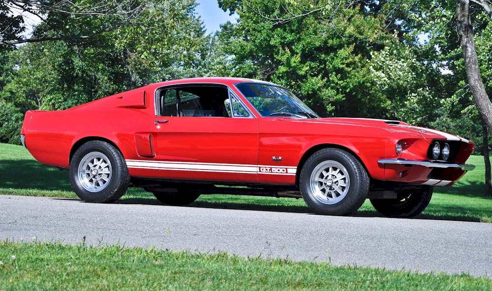 Candy Apple Red 1967 Shelby GT500
