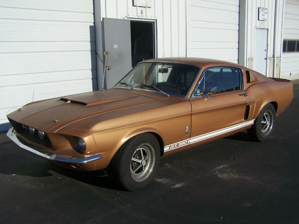 Bronze 1967 Mustang Shelby GT350 Fastback