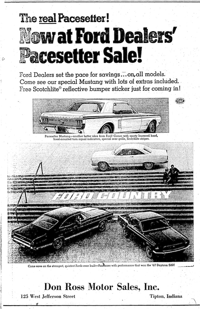 1967 Pacesetter Sale