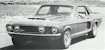 Prototype 1967 Mustang Shelby GT-500 Hardtop