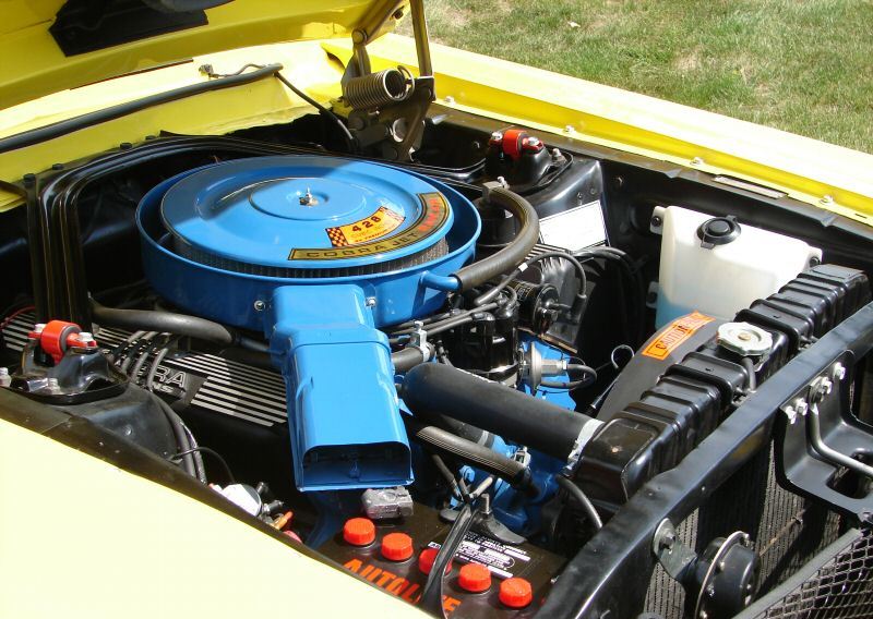 1968 Shelby GT 500KR 400 hp engine