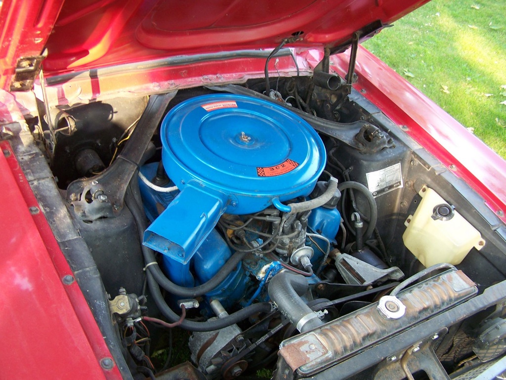 1968 Ford Mustang J-code 302ci V8 Engine