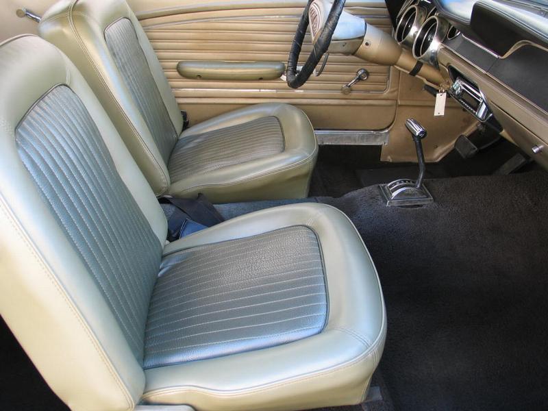 interior 1968 Mustang