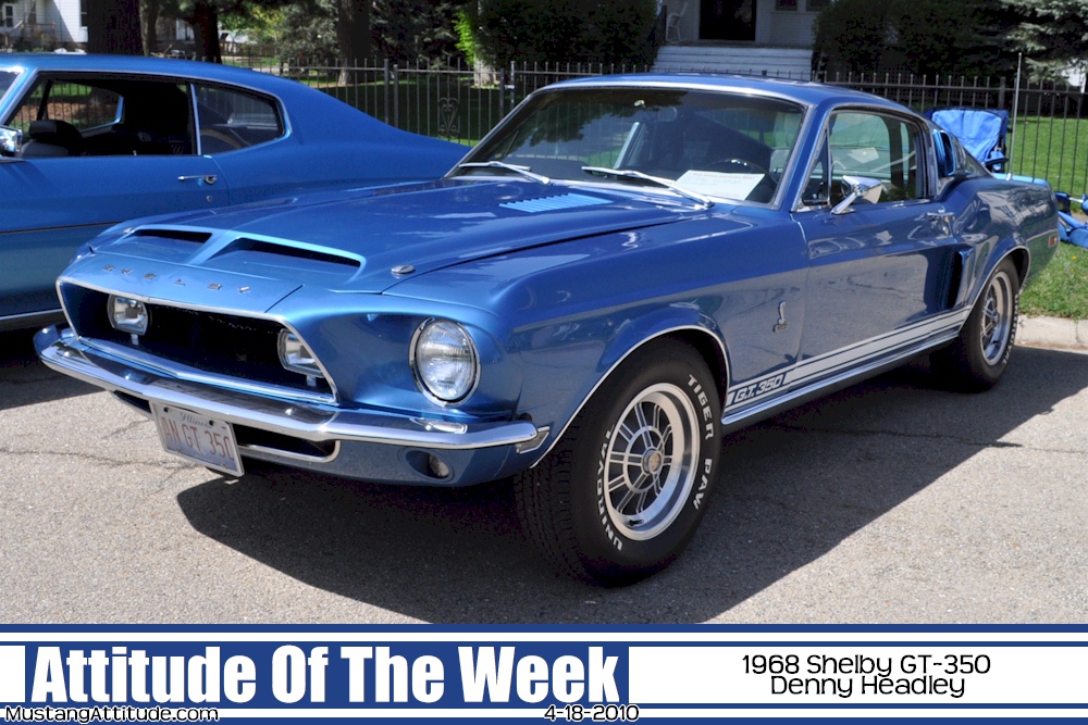 Acapulco Blue 1968 Shelby GT-350