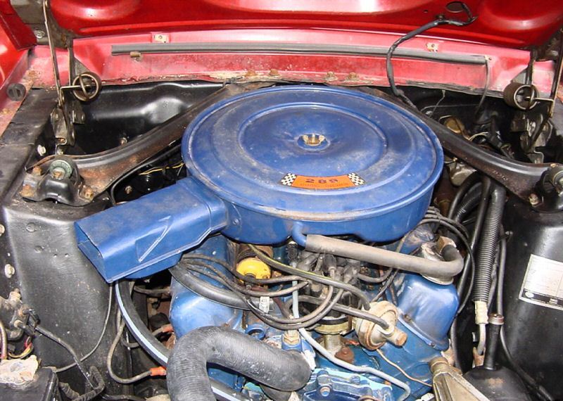 1968 Mustang C-code 289ci V8 Engine