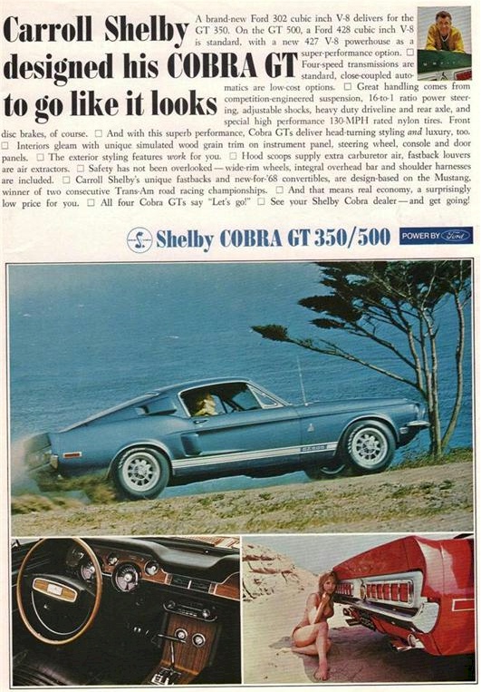 1968 Shelby Ad