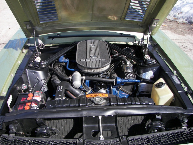 1968 Mustang Shelby R-code Cobra Jet V8 Engine