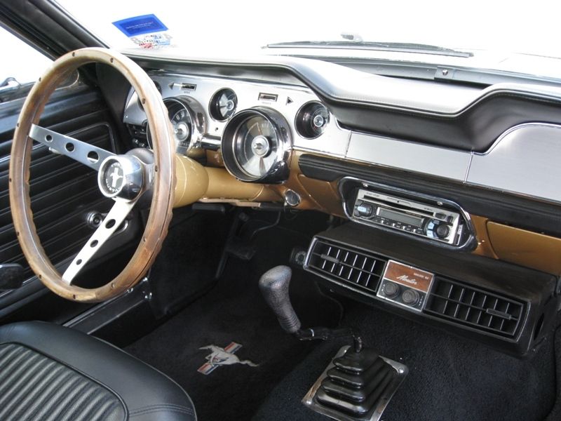 Dash 1968 Mustang Hardtop