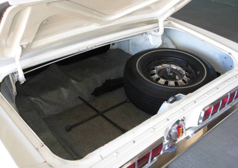 Trunk 1968 Mustang GTCS Hardtop