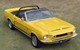 Corporate Yellow 1968 Shelby GT500KR Mustang Convertible