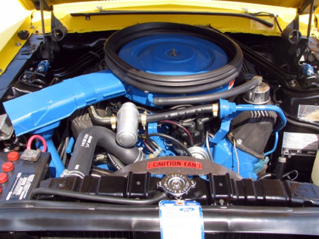 1968 Mustang Shelby GT500KR 428ci V8 Cobra Jet Ram Air Engine