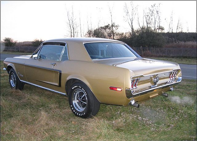 Black Hills Gold 1968 Mustang Sprint B Hardtop