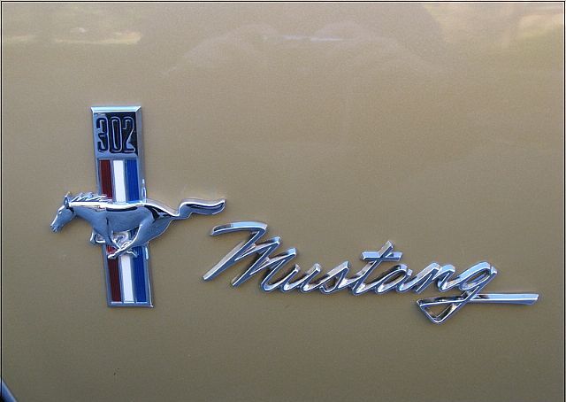 Mustang 302 Fender Emblem