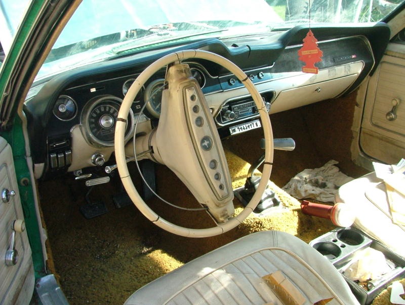 Special Order Green 1968 Mustang Hardtop