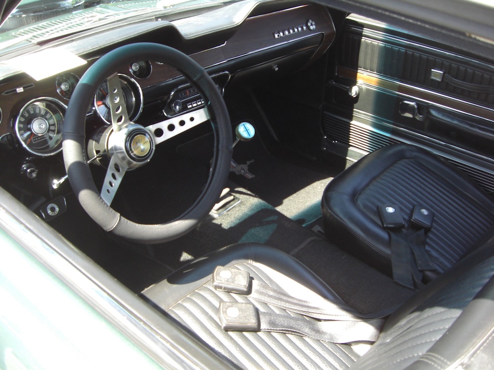 Interior 1968 Mustang Bullitt Recreation Fastback