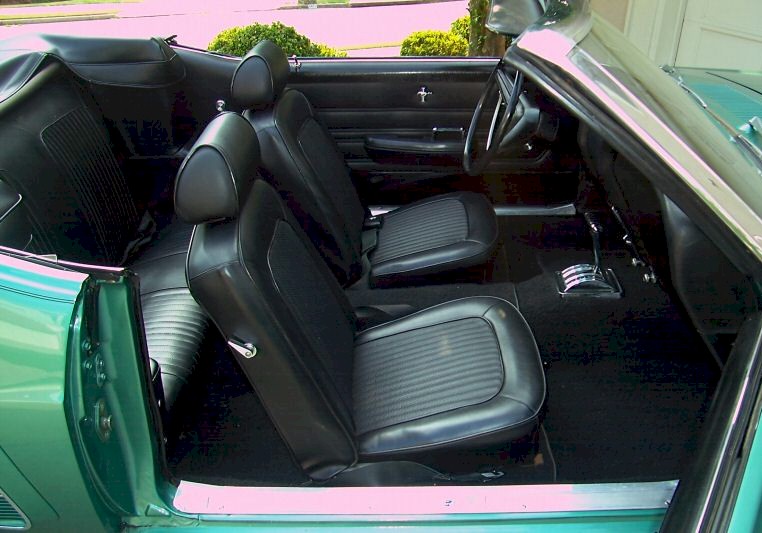 69 Mustang Interior