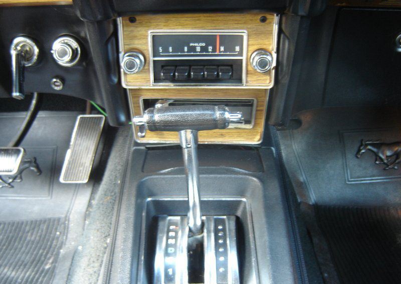Center Console 1969 Mustang Grande Hardtop